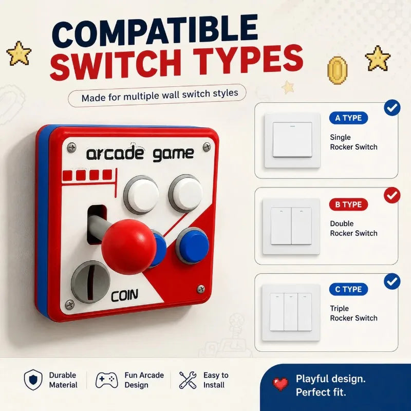 Arcade Toggle™ - Retro Light Switch